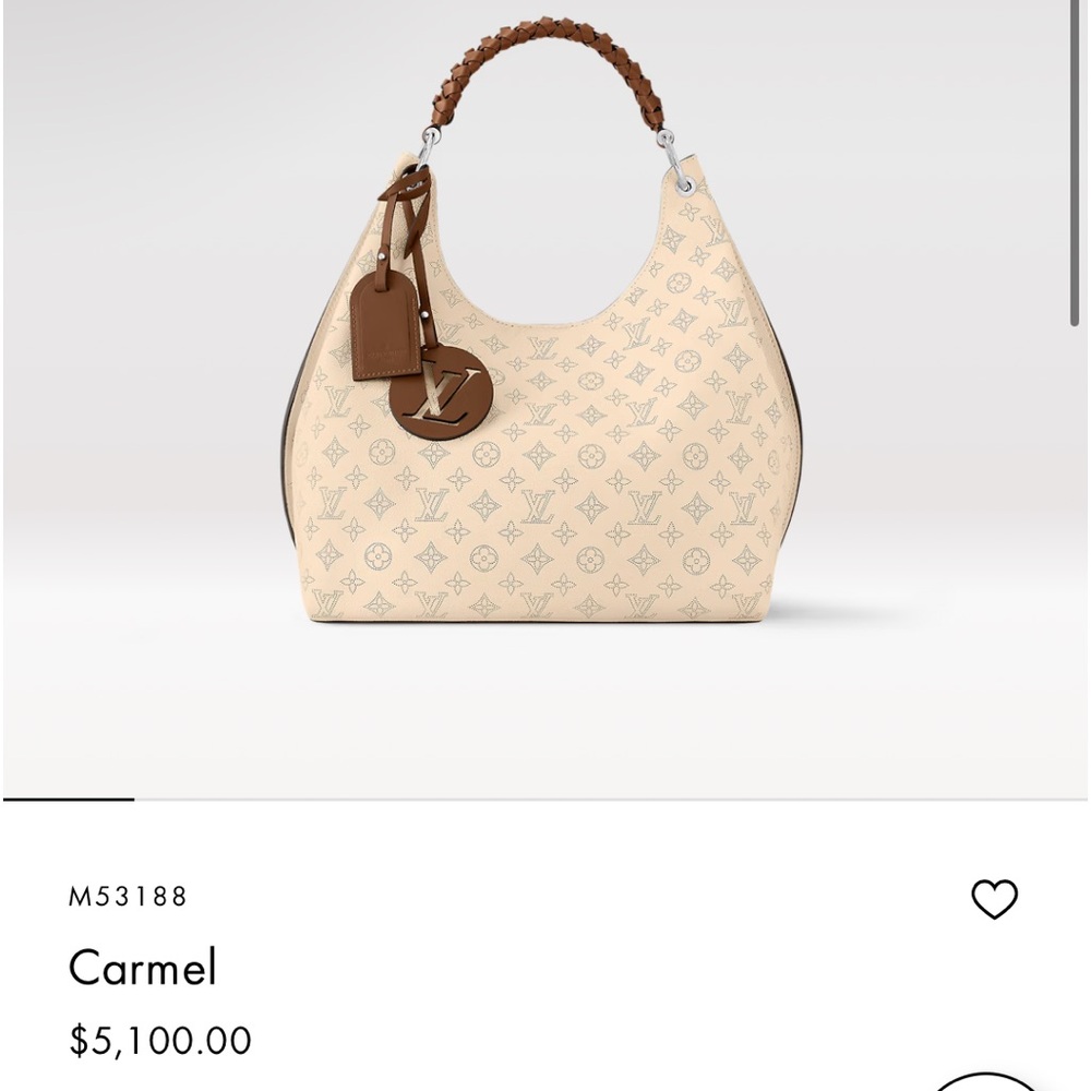 Louis Vuitton Carmel mahina M53188 great condition
